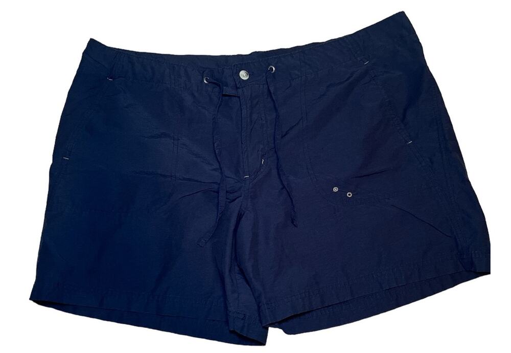 Columbia Cotton/Nylon Draw String Women's Shorts Size XL